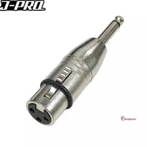 XLR 변환 암-TS 캐논 55잭 커넥터 젠더 수 수변환efg964