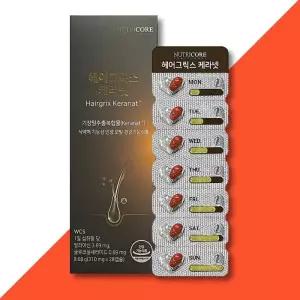 [뉴트리코어] 뉴트리코어 헤어그릭스 케라넷 310 mg x 28캡슐 1개 TB