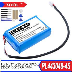 HUTT DDC55 DDC5 W55 W66 창 청소 로봇 유리 세척 진공 청소기 물 스프레이 전기 창 세척기 부품 배터리