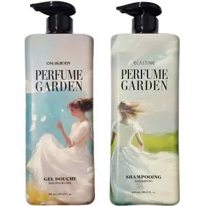 온더바디 엘라스틴 퍼퓸가든 샴푸 앤 바디워시 855ml X 2