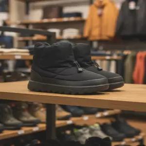 노스페이스 NS87R73J 여성 스트링 숏 부츠 BLACK