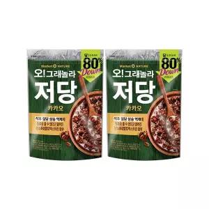 마켓오네이처 오!그래놀라 저당 카카오 330g, 2개