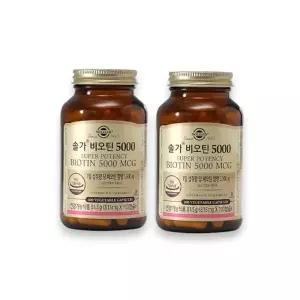 솔가 비오틴 5000 815mg x 100캡슐 2개
