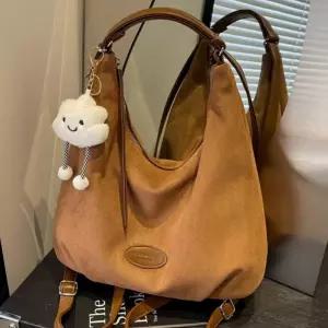 여성 스웨이드 투웨이 숄더백 백팩 데일리 가방