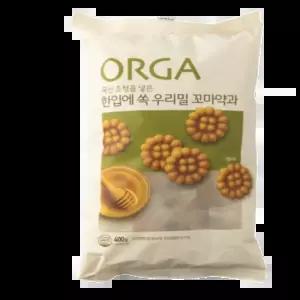 올가홀푸드 한입에 쏙 우리밀 꼬마약과, 400g, 1개