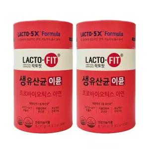 락토핏 생유산균 이뮨 2g x 60포 2개