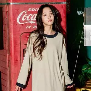 마밤 MSMV 아동 주니어 잠옷 피치기모 초등학생 내의 키즈 실내복 링거 9부 웜샌드