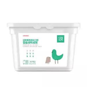 3in1 네츄럴프레쉬 그린 고농축 캡슐세제 올인원 14g