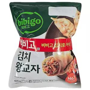 CJ 제일제당 비비고 김치왕교자 만두 420g x 4개