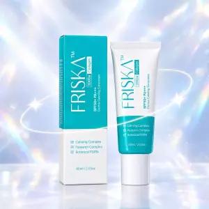 프리스카 더마 진정 선크림 60ml 자외선차단 미백 주름개선 3중 기능성 SPF50+ PA+++
