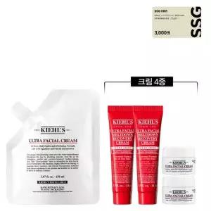 [키엘](강남점)[3천원 상품권] [10P] 울트라 훼이셜 크림 리필파우치 150ml 세트 (+크림 4종)