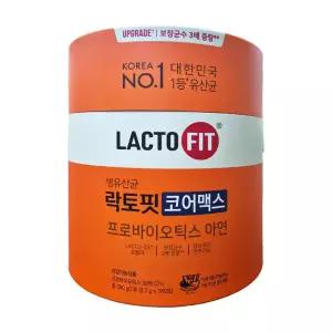 종근당건강 락토핏 코어맥스 생 유산균 프로바이오틱스 아연 2g X 180포 1개 CB