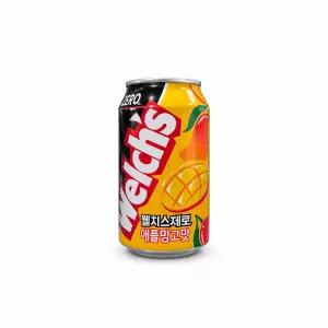 웰치스 제로 애플망고 355ml 18개