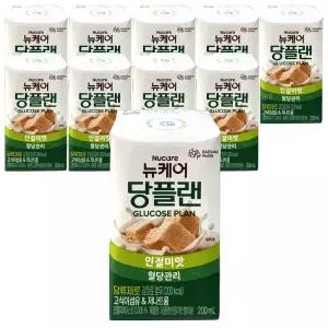 뉴케어 당플랜 인절미맛 (빨대형) 200ml , 10
