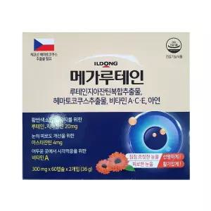 [정품] 일동 제약 메가루테인 60캡슐 2개월분