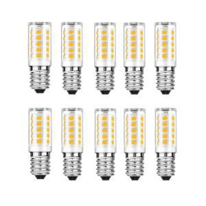 10개 E14 LED 램프 AC 220V 5W 세라믹 SMD2835 전구 따뜻한차가운 백색 스포트라이트 할로겐 라이트 대체