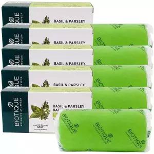 바이오티크 바질 앤 파슬리 비누 150g 5개