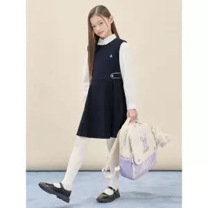 [백화점정품] 빈폴 키즈 BEANPOLE KIDS 베스트형 민소매 코듀로이 원피스 - 네이비 BI5971G01R YBB713