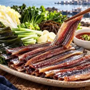 포항 구룡포 과메기 완전손질 야채세트 5미