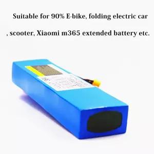 전동킥보드배터리 36V 15Ah 18650 리튬 배터리 팩원본 250W-750W 모터 사용 스쿠터용 20A BMS 장착