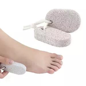 휴대용 경석 발뒤꿈치 각질제거 도구 손잡이형 풋케어 스톤 가정용 발관리 용품