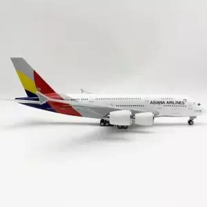 30CM 항공기 A380 대한항공 레진 비행기 모형 수집용 선물 바퀴 포함 복제 전시용