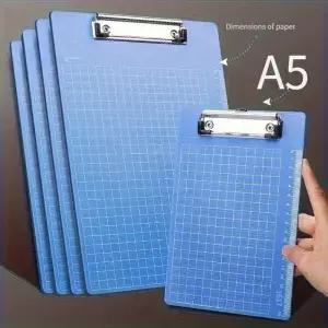 클립보드 A5 플라스틱 종이 거치대 폴더 파일 클립 쓰기 보드 문서 체중계 키트