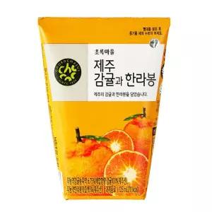 초록마을 제주 감귤과 한라봉(125mLx40팩)