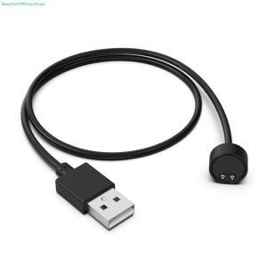 46cm USB 충전기 케이블 ForXiaomi Mi Band 5 6 7 자기 어댑터 와이어 코드 NFC 스마트 시계 손목 밴드 팔