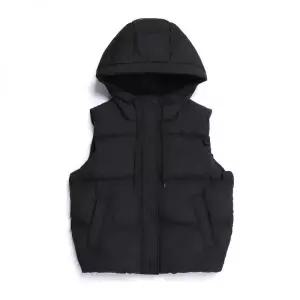 내셔널지오그래픽 NATIONALGEOGRAPHIC N254WDV940 여성 크라사 후디 덕다운 베스트 BLACK