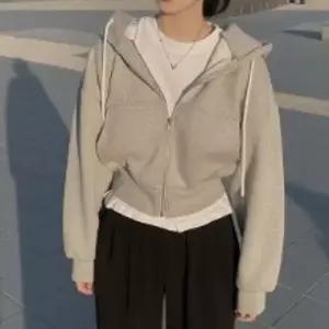 [하프클럽/]미니멀 LK-HD04 기모 크롭 후드집업