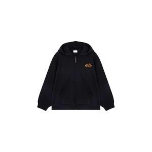 폴햄키즈 겨울 공용 플리스 레귤러핏 기모 후드 집업PKG4TC3021 BK