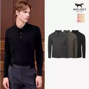 [울시][Wolsey]울시 26FW 남성 듀스텍스 카라셔츠 3종 세트