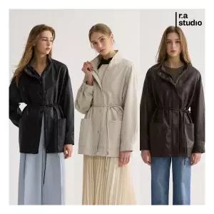 라스튜디오 최초가129,000원 여성 실키 레더 자켓