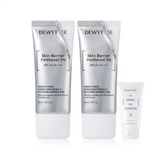 듀이트리 DEWYTREE [2pack] 어반쉐이드 더마 판테놀 5 수분장벽 선 40ml SPF50+PA++++