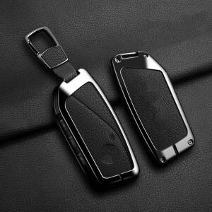 [호환품]염소 가죽 아연 스틸 자동차 키 케이스 BMW 호환 740Li U06 G81 M3 X1 U11 X7 X5 G05 LCI G09 I7 G