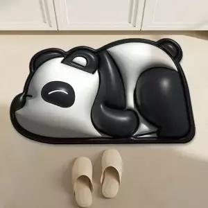 3D 동물캐릭터 규조토 발매트 물기흡수 욕실 발매트