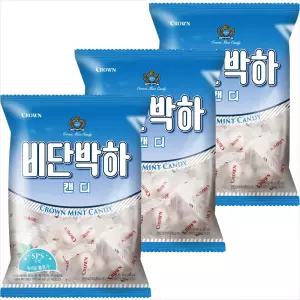 크라운 비단박하 400gx3개/2세트구매시 1000원DCx넉넉한 유통기한