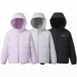 [백화점 정품] 내셔널지오그래픽 키즈 후드헤론 머스코비 라이트 다운 패딩 점퍼 K264UDW350
