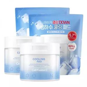 CELL FUSION C 쿨링패드 70매 2개 + 쿨링리필파우치 1038511