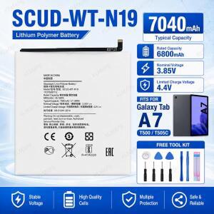 삼성 갤럭시 탭 A7 10.4 (2020) SM-T500 SM-T505 T505N 수리 부품 액세서리용 태블릿 교체 배터리 SCUD-WT-