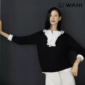 [SJ WANI]26FW 꾸띄르 레이스 니팅 블라우스 1종
