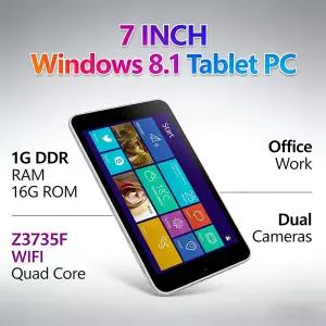 가성비태블릿 7인치 윈도우 태블릿 PC 1GDDR RAM Z3735F 카메라 WIFI