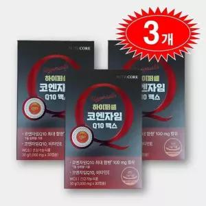 [뉴트리코어] 뉴트리코어 하이퍼셀 코엔자임Q10 코큐텐 맥스 30캡슐 3개