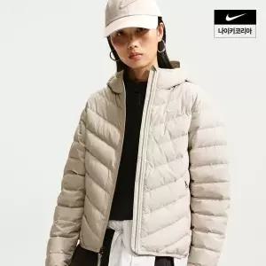 나이키 브랜드관 여성 스포츠웨어 윈드푸퍼 써마 핏 후드 다운 재킷 IF5884236