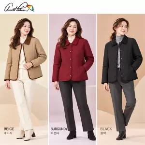 26FW[아놀드파마]퀼팅 패딩 카라 재킷 1종, 여성