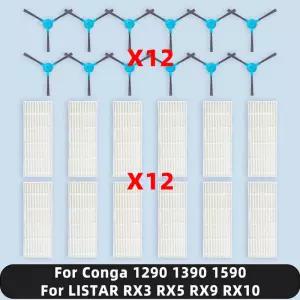 라이스타 LISTAR RX3 RX5 RX9 RX10 Ce 1390 1590 호환 사이드 브러시 필터 교체 부품