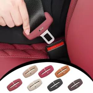 메르세데스 호환 벤츠 호환 AMG W204 W211 W190용 자동차 벨트 버클 커버 실리콘 긁힘 방지 보호대