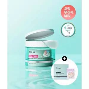 IRECIPE 콜라보 시카 PDRN 흔적 클리어 진정 미백 잡티 패드 70매+2매입 3개 1034633
