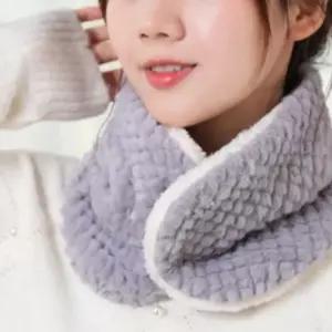 극세사 버튼 겨울 머플러 목도리 워머 포근 털 스카프